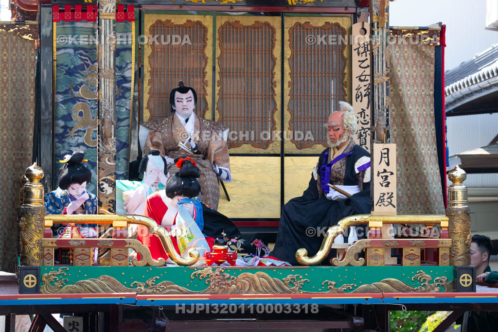 滋賀県　長浜曳山祭　自町狂言　月宮殿（げっきゅうでん）