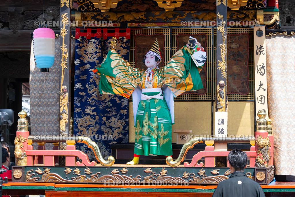 滋賀県　長浜曳山祭　自町狂言　三番叟