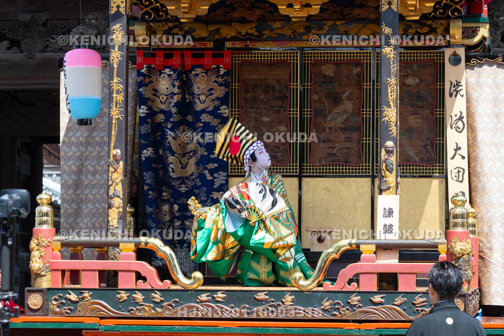 滋賀県　長浜曳山祭　自町狂言　三番叟