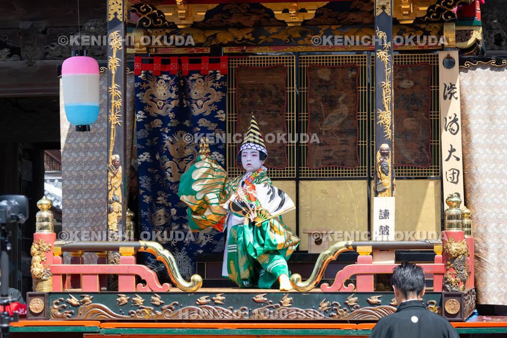滋賀県　長浜曳山祭　自町狂言　三番叟