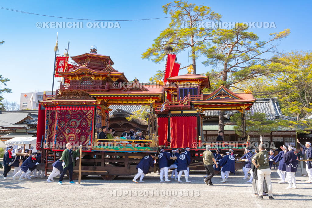 滋賀県　長浜曳山祭　登り山　月宮殿（げっきゅうでん）