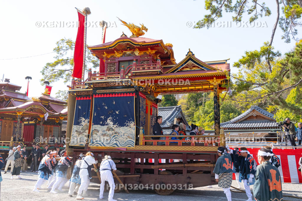 滋賀県　長浜曳山祭　登り山　青海山（せいかいざん）