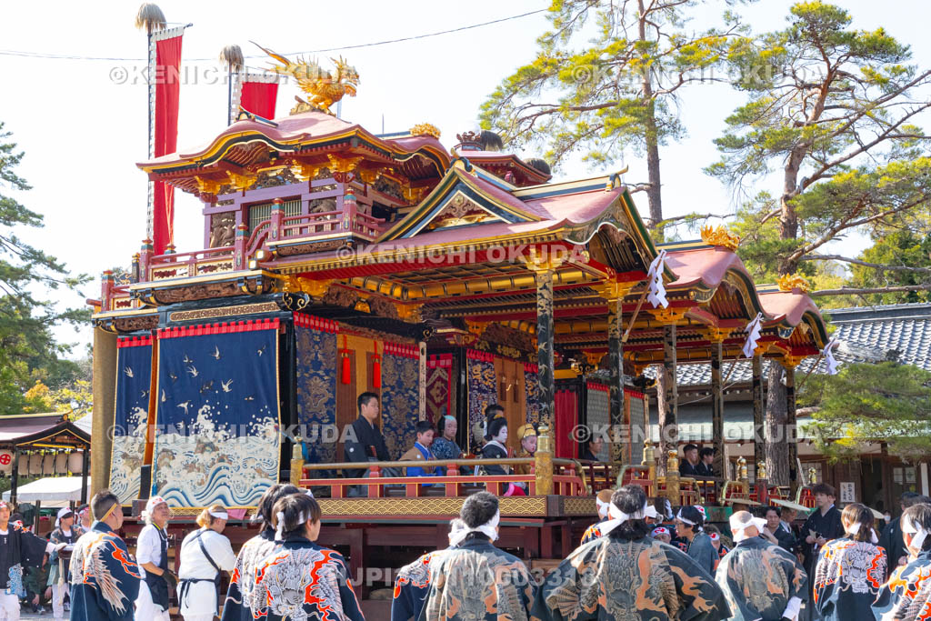 滋賀県　長浜曳山祭　登り山　青海山（せいかいざん）