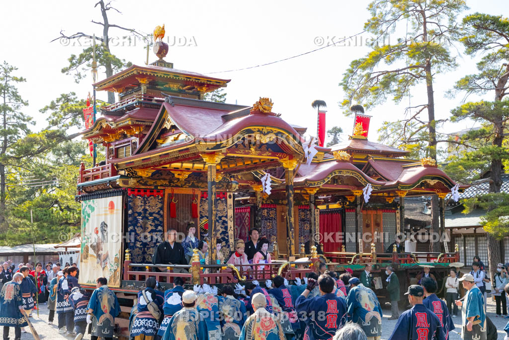 滋賀県　長浜曳山祭　登り山　諫皷山（かんこざん）