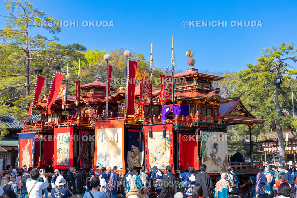 滋賀県　長浜曳山祭　登り山