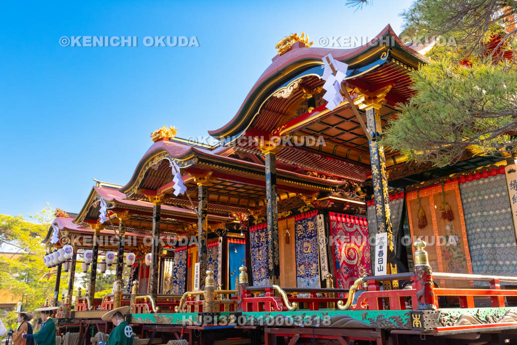 滋賀県　長浜曳山祭　登り山