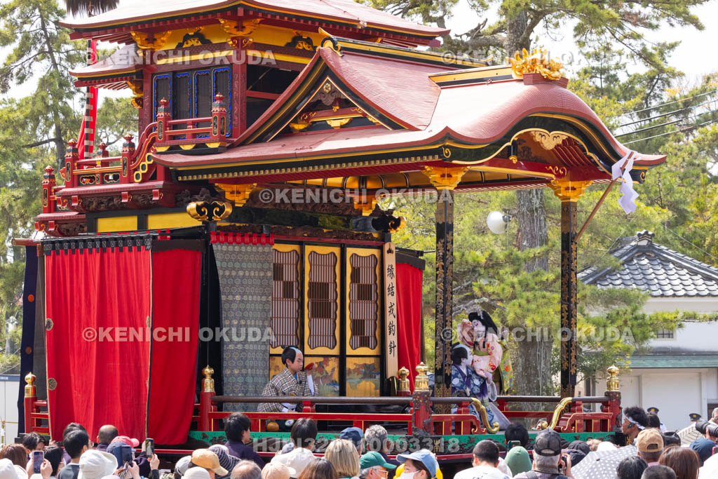 滋賀県　長浜曳山祭　狂言奉納　春日山（かすがざん）
