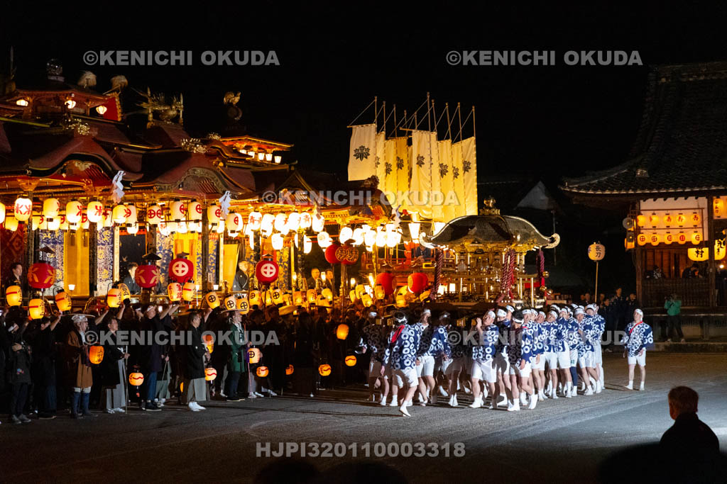 滋賀県　長浜曳山祭　神輿還御