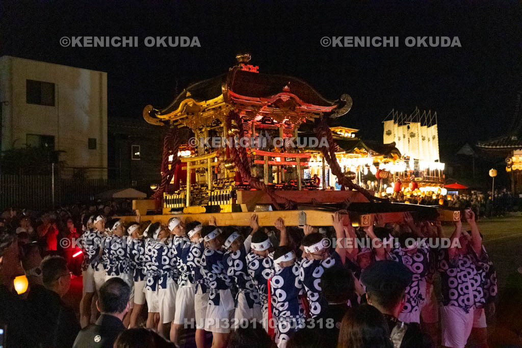 滋賀県　長浜曳山祭　神輿還御