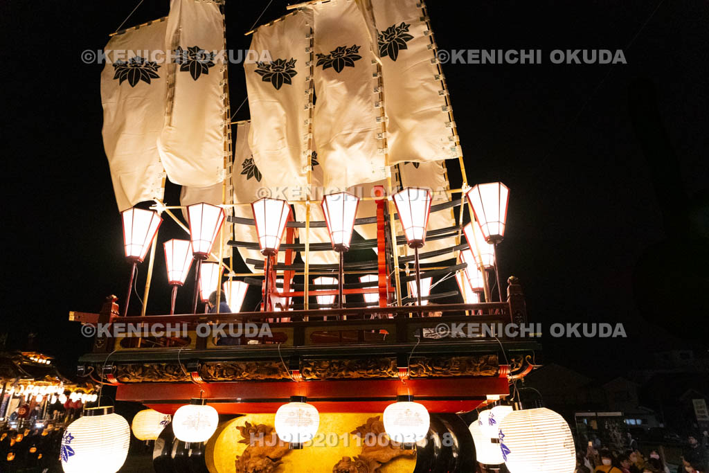 滋賀県　長浜曳山祭　長刀山