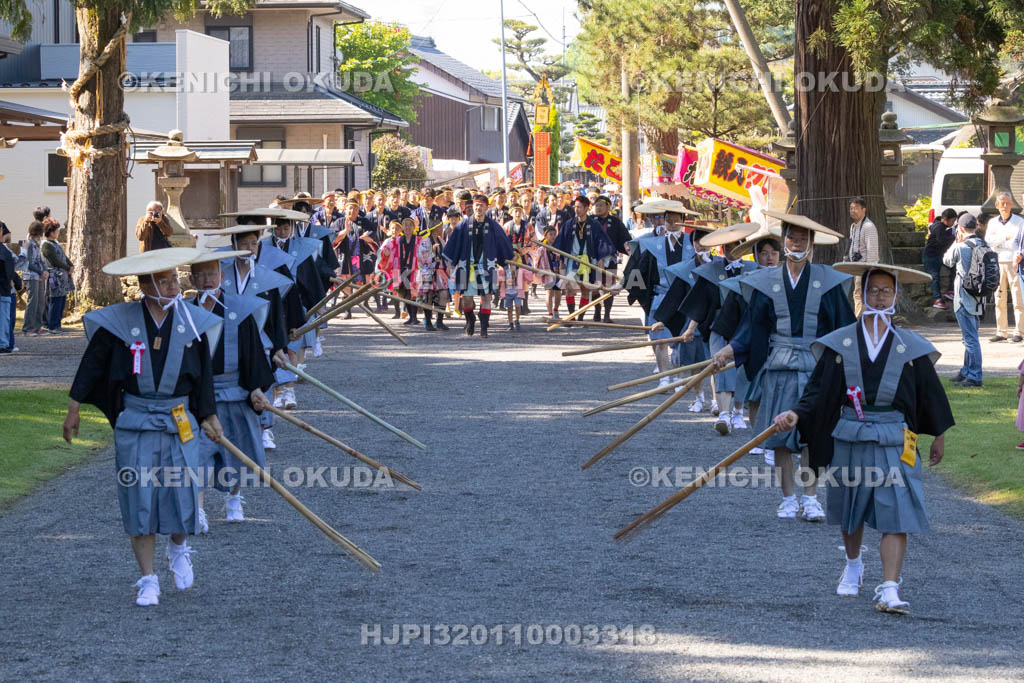 滋賀県　日野祭　本祭　神輿駕丁宮入