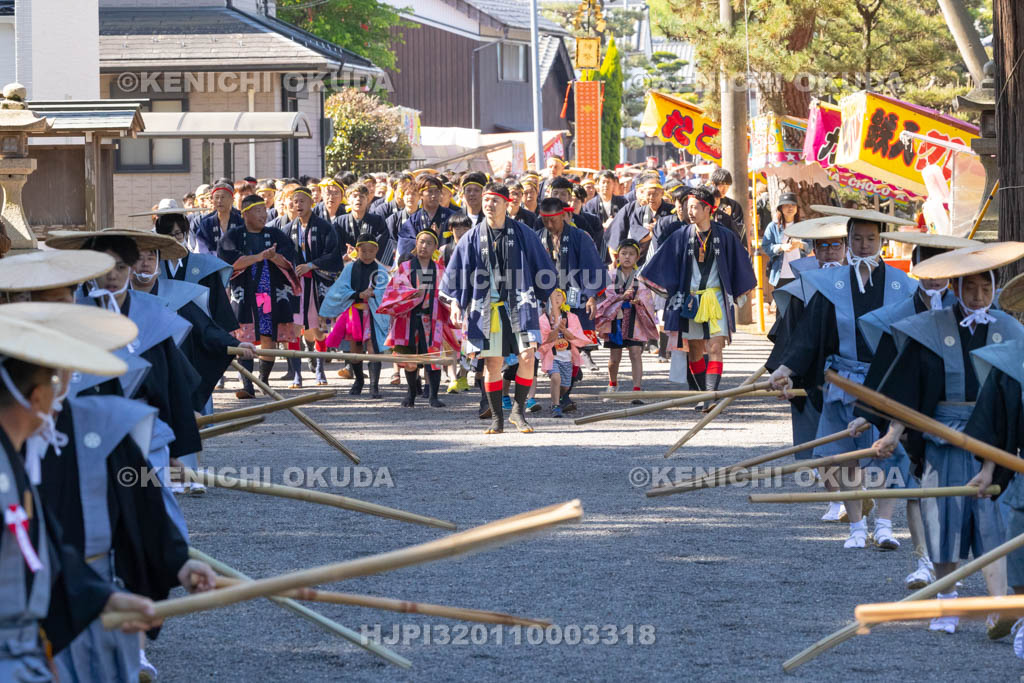 滋賀県　日野祭　本祭　神輿駕丁宮入