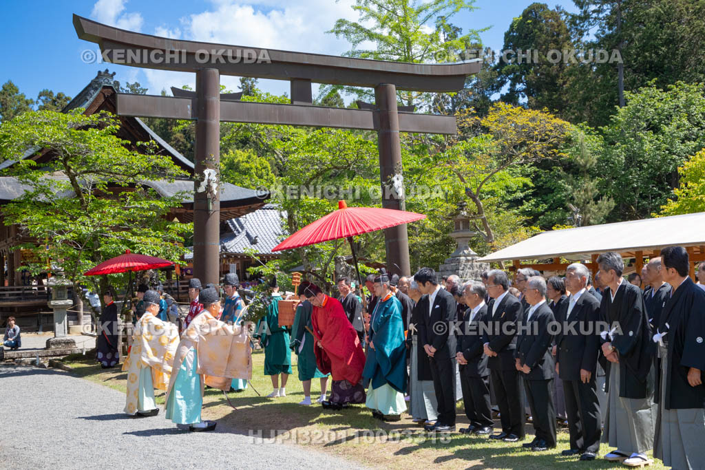 滋賀県　日野祭　本祭祭典　修祓