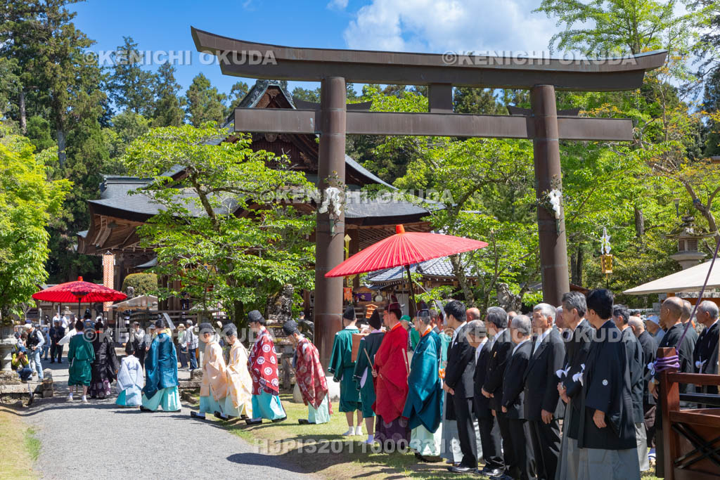 滋賀県　日野祭　本祭祭典　参進
