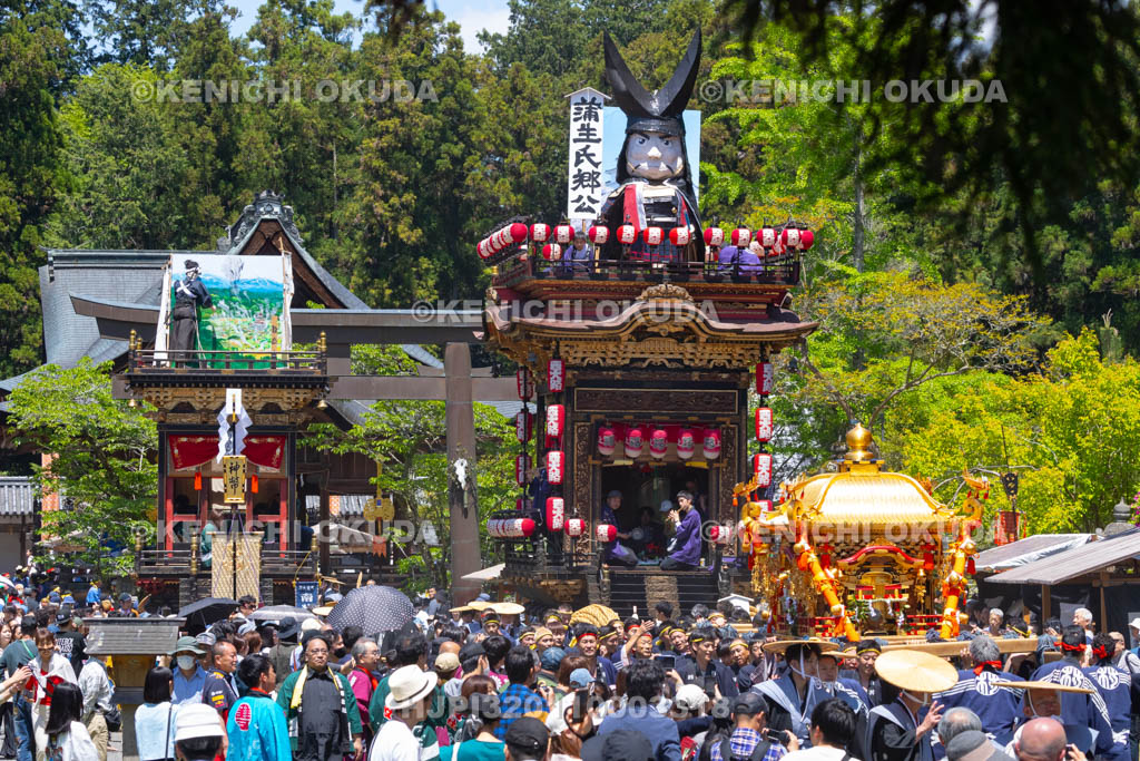 滋賀県　日野祭　本祭　渡御出発