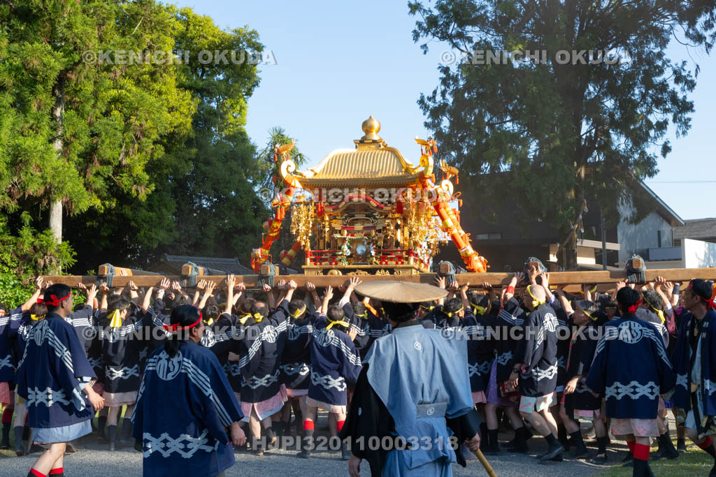 滋賀県　日野祭　本祭　還御宮入