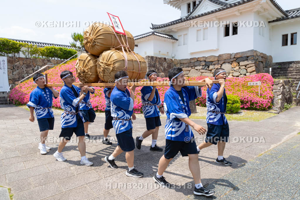 京都府　まいづる細川幽斎田辺城まつり　御城下大行列