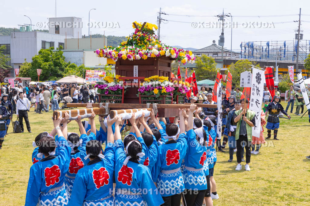 京都府　まいづる細川幽斎田辺城まつり　戦勝祝い