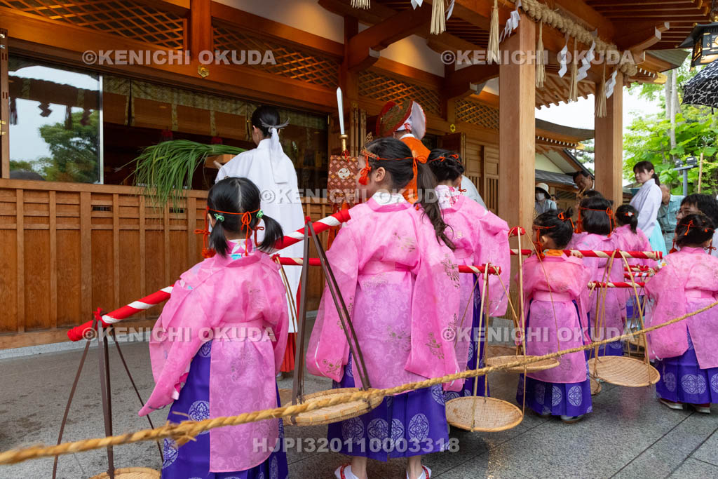 大阪府　方違神社　粽祭（例大祭）　御砂持神事
