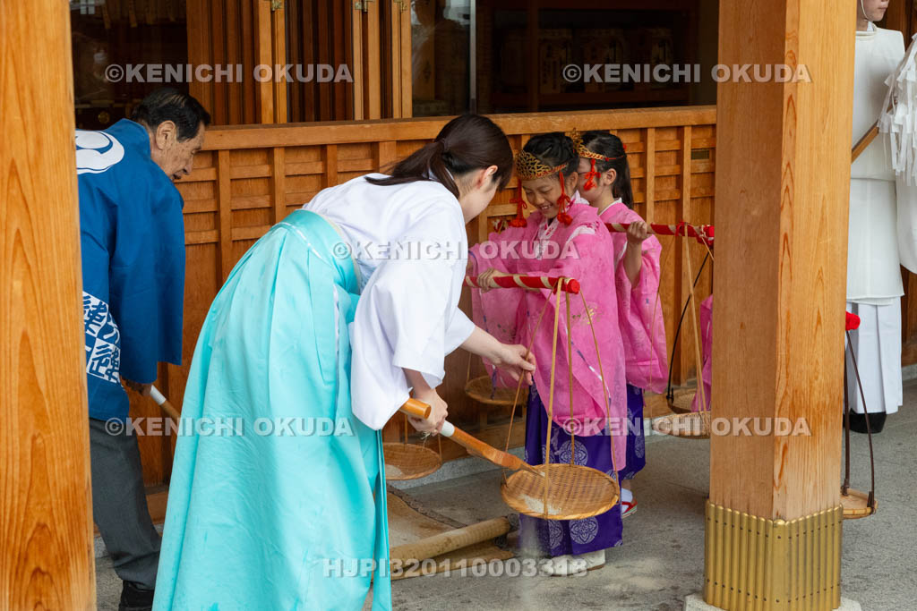 大阪府　方違神社　粽祭（例大祭）　御砂持神事