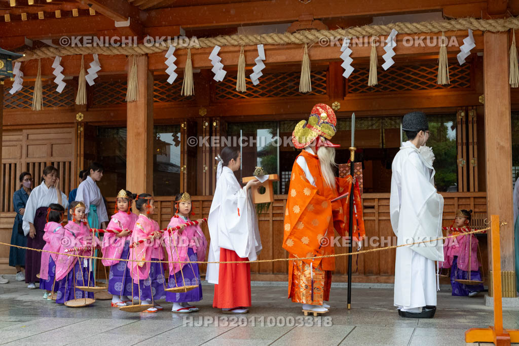 大阪府　方違神社　粽祭（例大祭）　御砂持神事