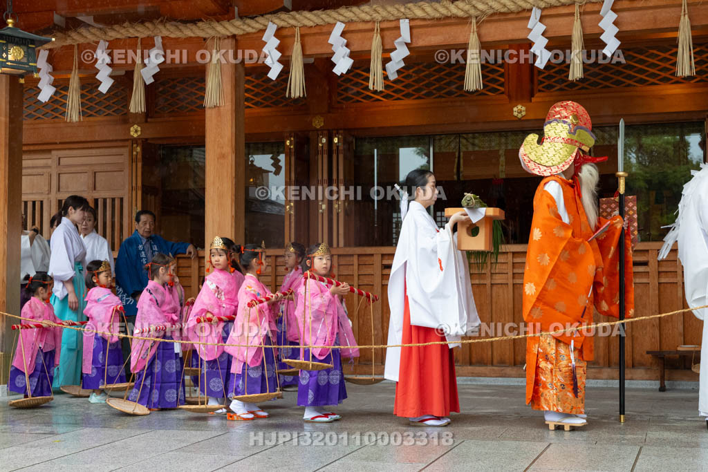 大阪府　方違神社　粽祭（例大祭）　御砂持神事