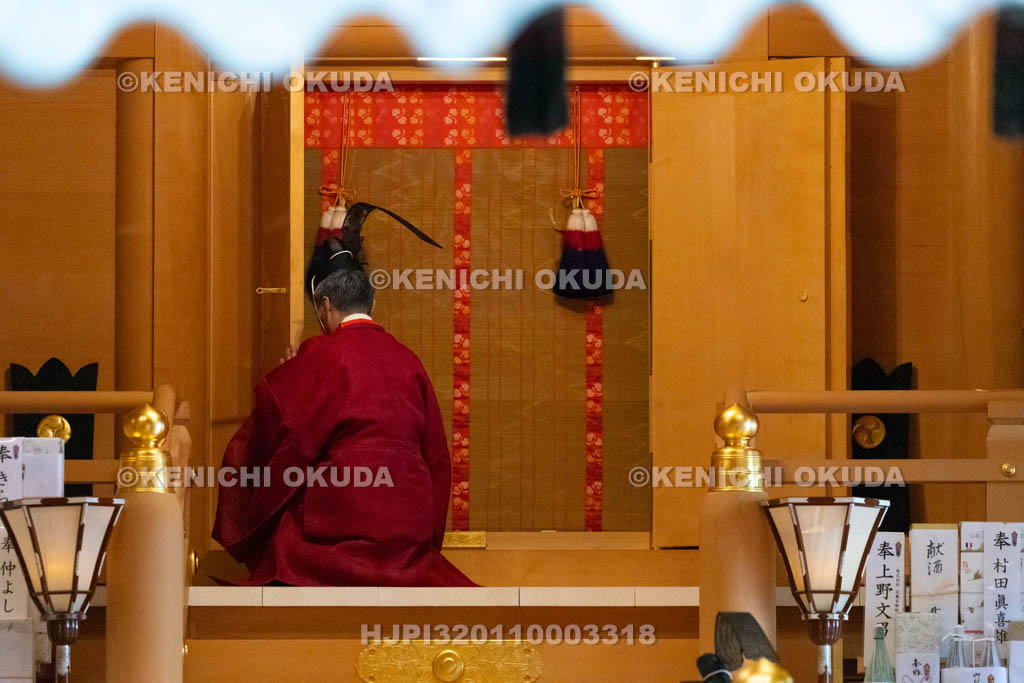京都府　貴船神社　貴船祭　本宮例祭　開扉の儀