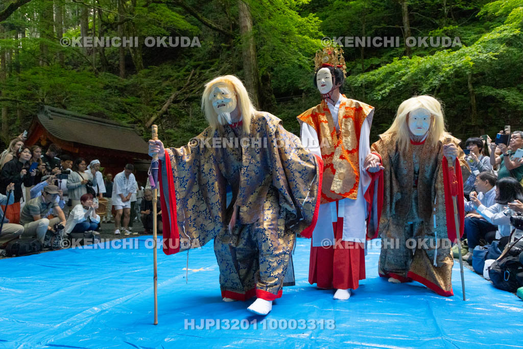 京都府　貴船神社　貴船祭　出雲神楽
