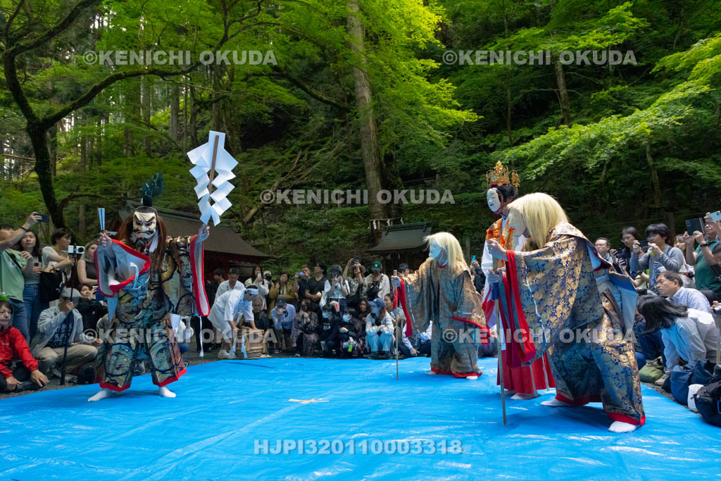 京都府　貴船神社　貴船祭　出雲神楽