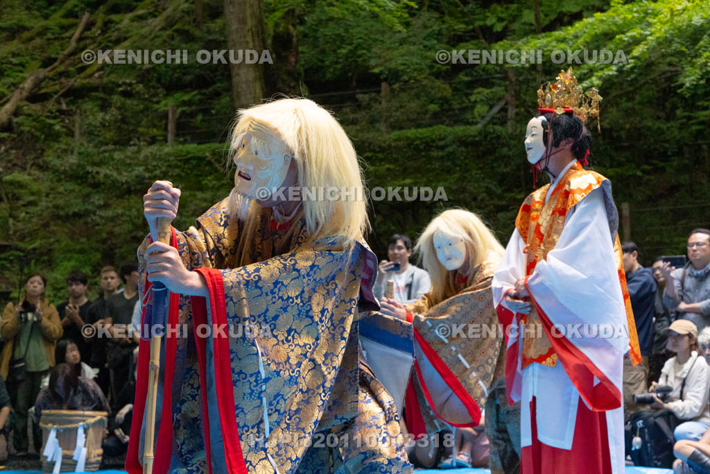 京都府　貴船神社　貴船祭　出雲神楽