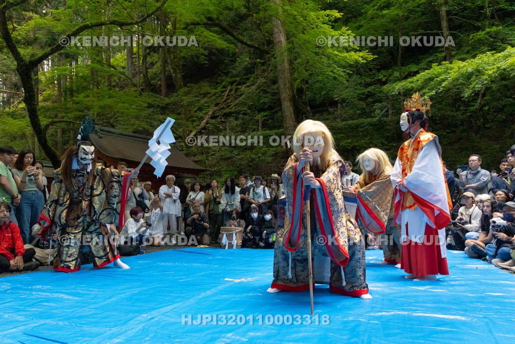 京都府　貴船神社　貴船祭　出雲神楽