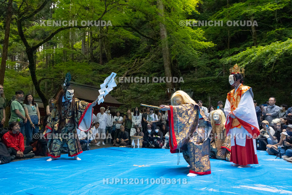 京都府　貴船神社　貴船祭　出雲神楽