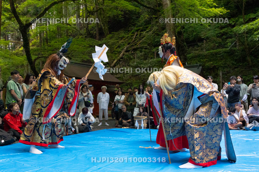 京都府　貴船神社　貴船祭　出雲神楽