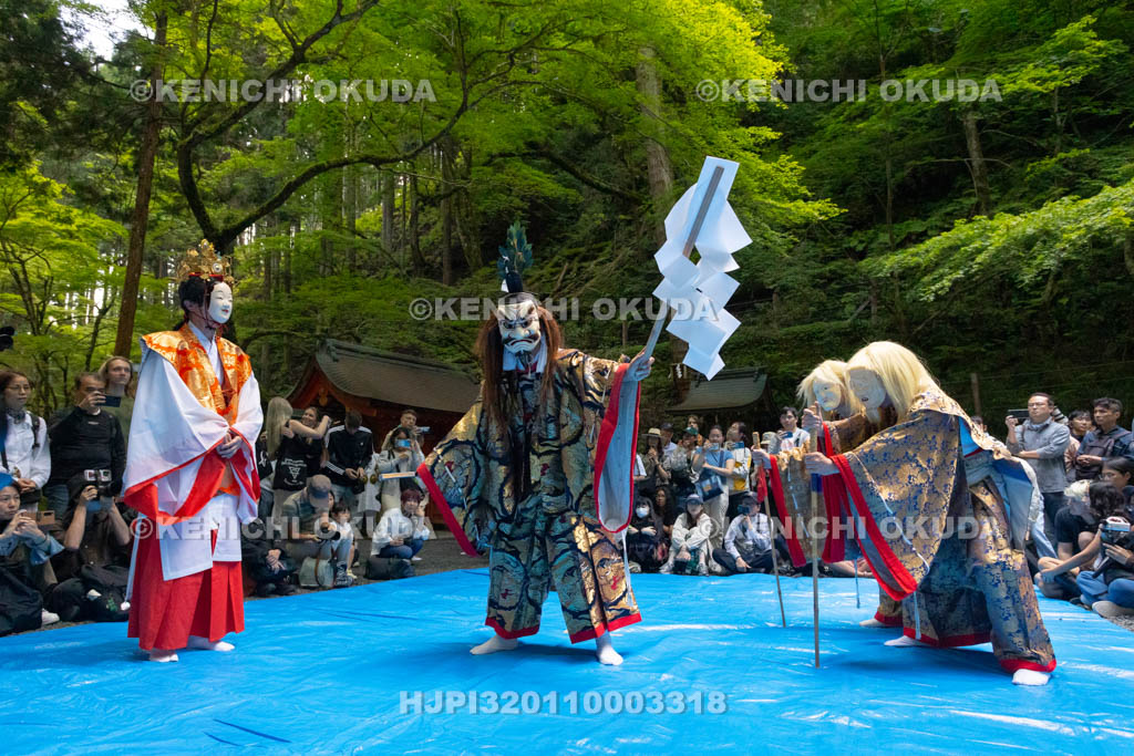 京都府　貴船神社　貴船祭　出雲神楽