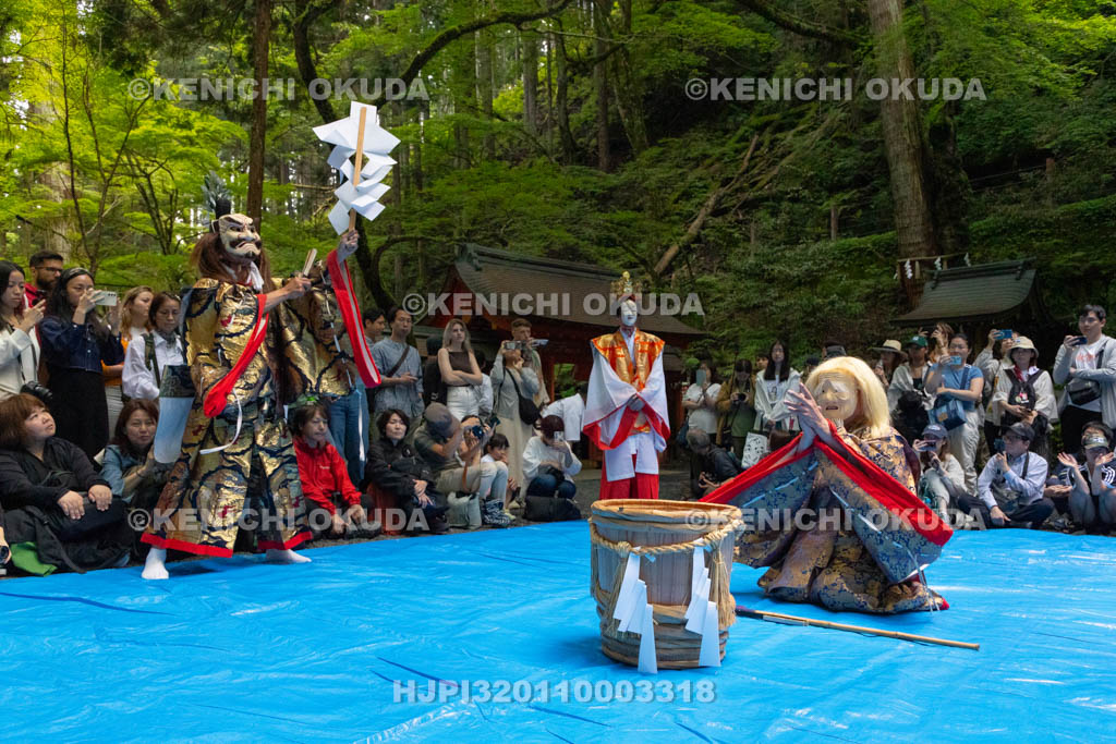 京都府　貴船神社　貴船祭　出雲神楽