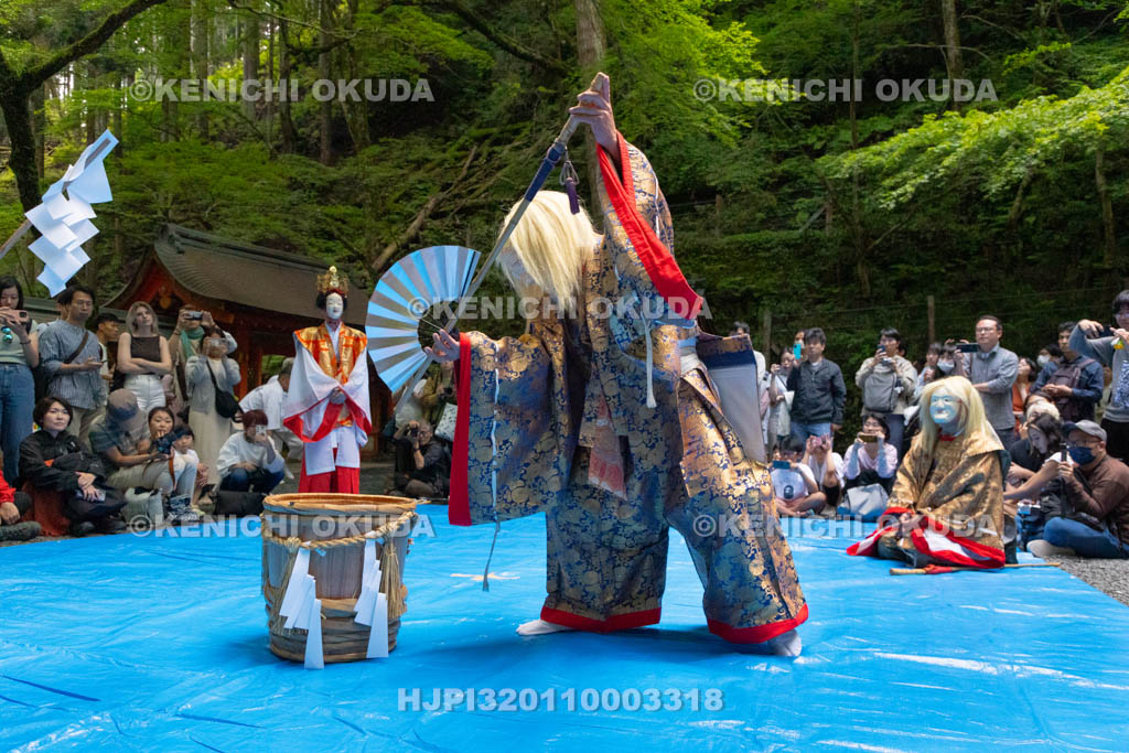 京都府　貴船神社　貴船祭　出雲神楽