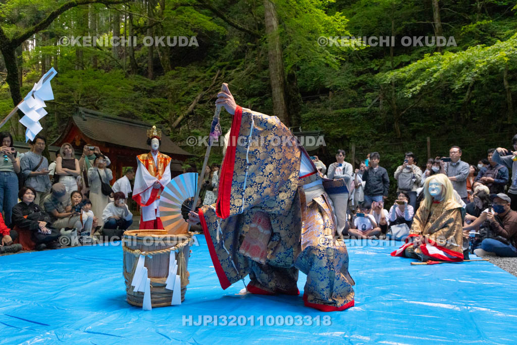 京都府　貴船神社　貴船祭　出雲神楽