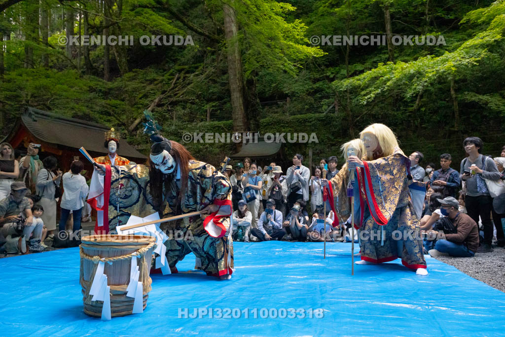 京都府　貴船神社　貴船祭　出雲神楽