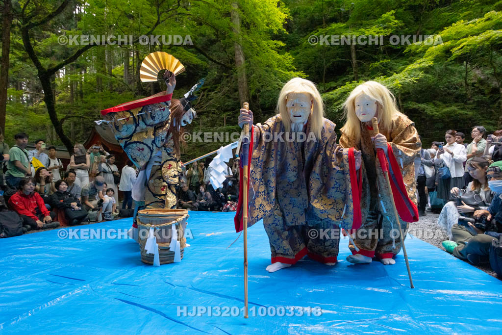 京都府　貴船神社　貴船祭　出雲神楽