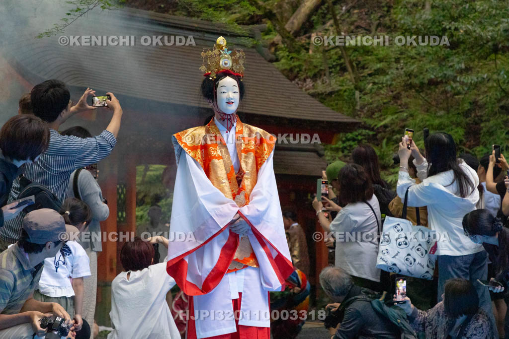 京都府　貴船神社　貴船祭　出雲神楽