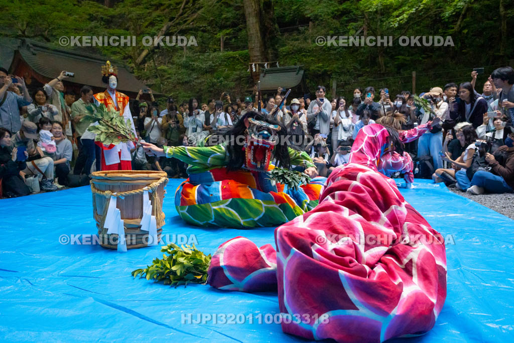 京都府　貴船神社　貴船祭　出雲神楽