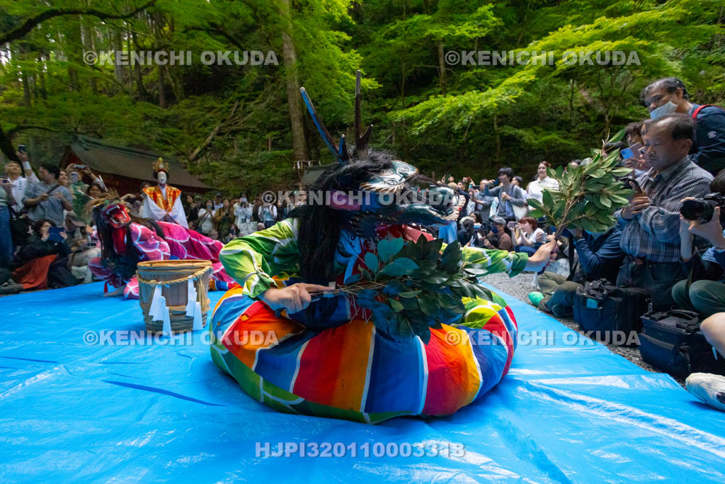 京都府　貴船神社　貴船祭　出雲神楽