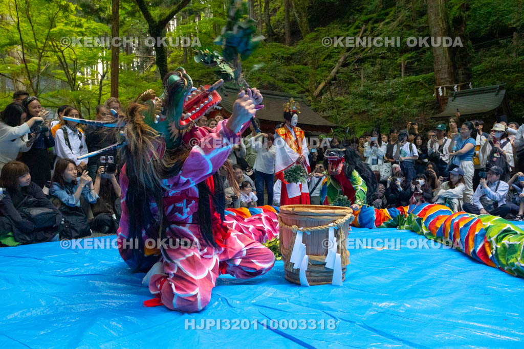 京都府　貴船神社　貴船祭　出雲神楽