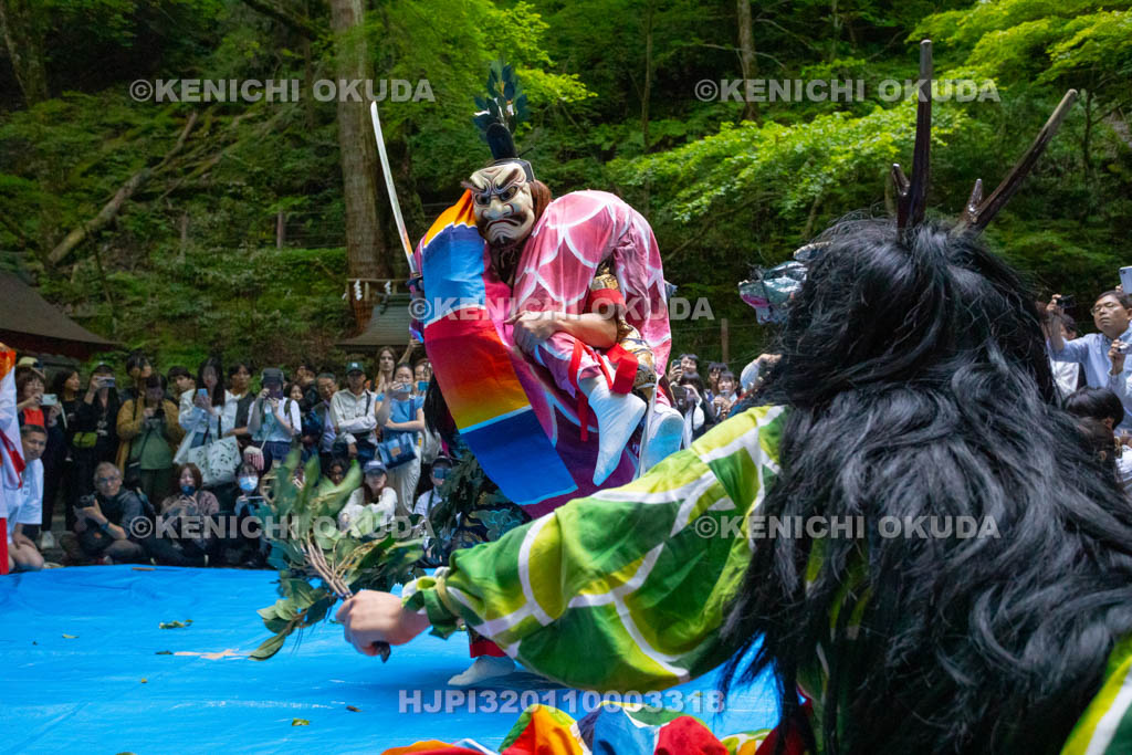 京都府　貴船神社　貴船祭　出雲神楽