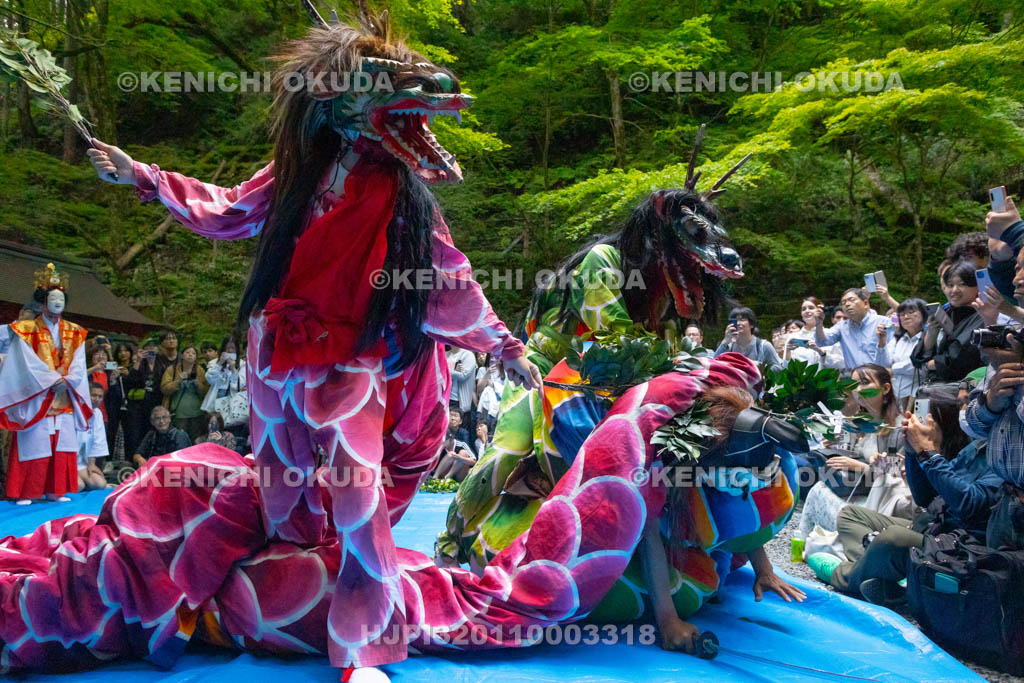 京都府　貴船神社　貴船祭　出雲神楽
