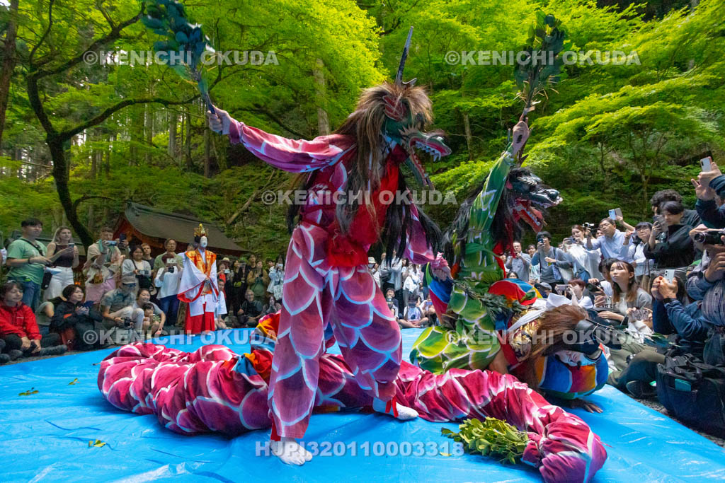 京都府　貴船神社　貴船祭　出雲神楽