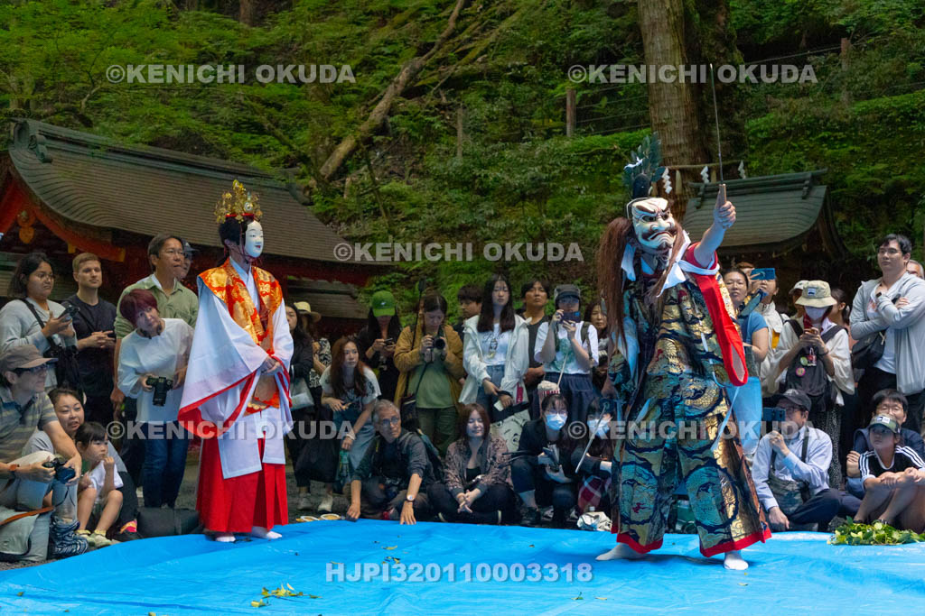 京都府　貴船神社　貴船祭　出雲神楽