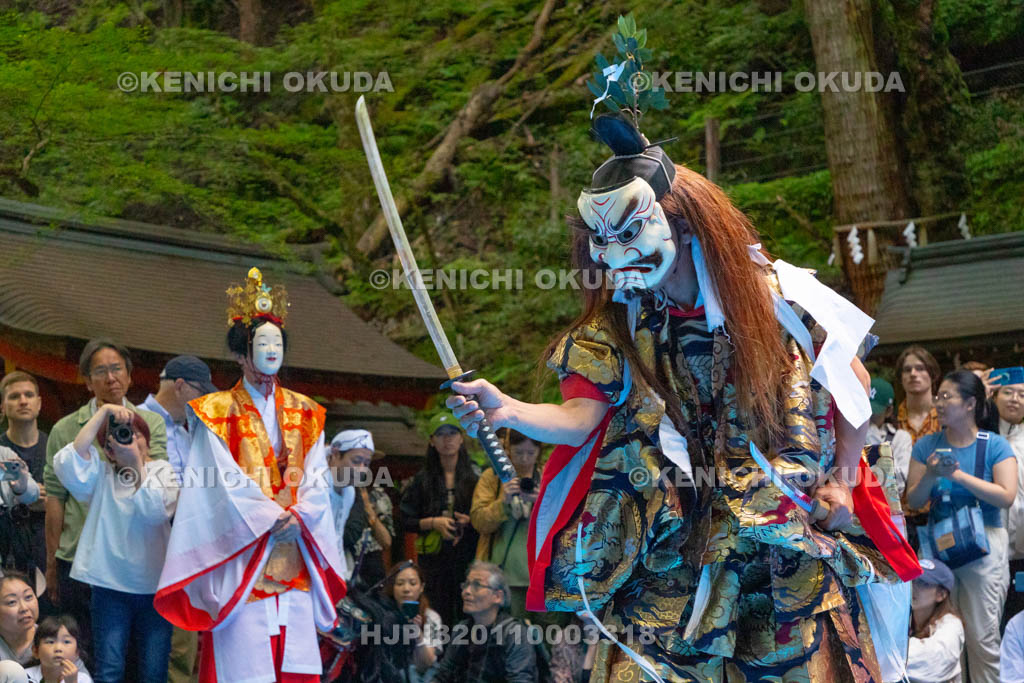 京都府　貴船神社　貴船祭　出雲神楽