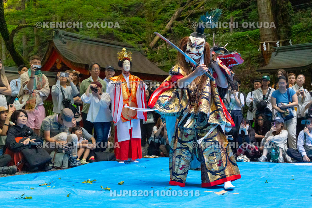 京都府　貴船神社　貴船祭　出雲神楽