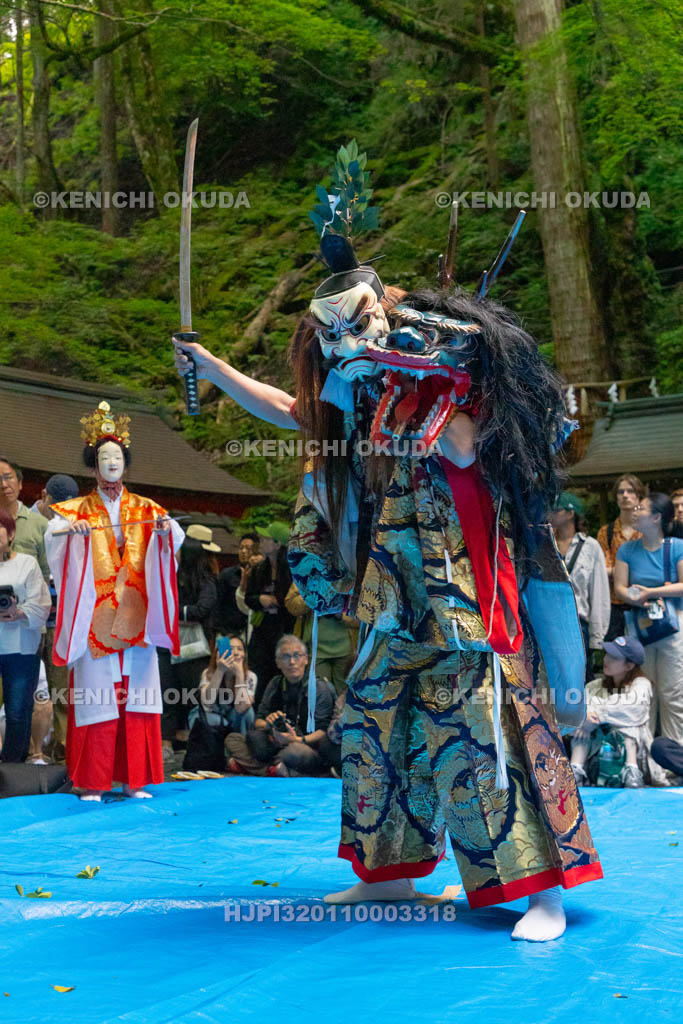 京都府　貴船神社　貴船祭　出雲神楽
